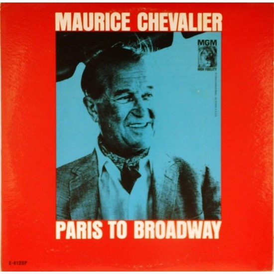 Пластинка Maurice Chevalier Paris to Broadway